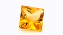 Citrine 8.00mm Princess Cut Buff Top