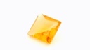 Citrine 6.00mm Princess Cut Buff Top