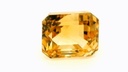 Citrine 11x10.3x9.4mm Emerald Cut Deep Cut