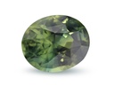 Parti Sapphire 10.28x8.41mm Oval Yellow Green