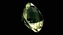 Mint Quartz 12mm Square Cushion Chequerboard 