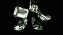 Mint Quartz 9x7mm Emerald Cut 