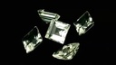 Mint Quartz 6.00mm Carre Cut