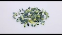 Parti Sapphire 5x2.5mm Baguette