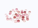 Pink Tourmaline 2.00mm Round Cabochon