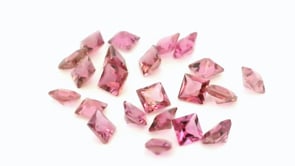 Pink Tourmaline 2.50mm Princess Cut