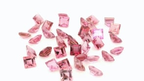 Pink Tourmaline 2.75mm Carre Cut