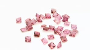 Pink Tourmaline 1.50mm Carre Cut
