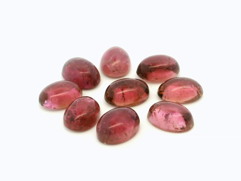 Pink Tourmaline 7x5mm Oval Cabochon