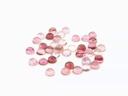 Pink Tourmaline 2.50mm Round Cabochon