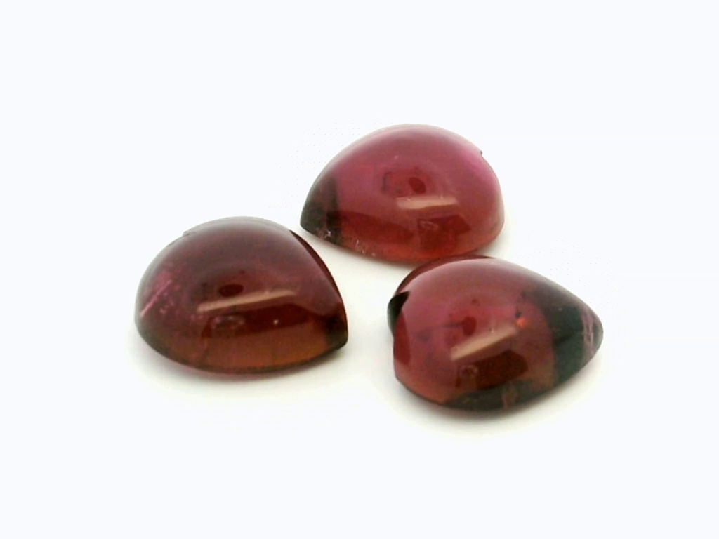 Rubellite Tourmaline 8.50mm+/- Heart Shape Cabochon