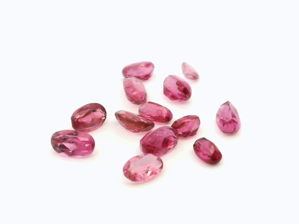 Pink Tourmaline  Assort Small Oval 
