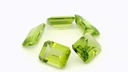Peridot 8x6mm Emerald Cut