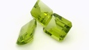 Peridot 9x7mm Emerald Cut