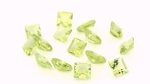 Peridot 2.50mm Carre Cut