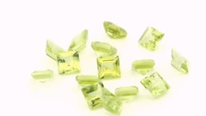 Peridot 3.50mm Carre Cut