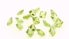 Peridot 4.50mm Princess Cut