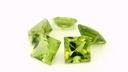Peridot 7.00mm Princess Cut
