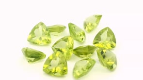 Peridot 5.00mm Trilliant