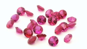 Synthetic Ruby Dark Pink 3.50mm Round