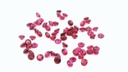 Synthetic Ruby Dark Pink 1.00mm Round