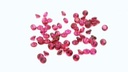 Synthetic Ruby 1.25mm Round Bright Red
