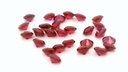 Synthetic Ruby 3.00mm Round Dark Red