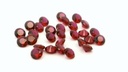 Synthetic Ruby 3.50mm Round Dark Red