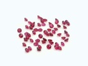 Synthetic Ruby 1.50mm Round Dark Red