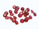 Synthetic Ruby 3.00mm Round Dark Red