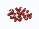 Synthetic Ruby 3.50mm Round Dark Red