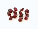 Synthetic Ruby 5.00mm Round Dark Red