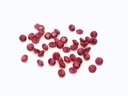 Synthetic Ruby Dark Pink 1.75mm Round