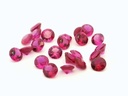 Synthetic Ruby Dark Pink 3.75mm Round