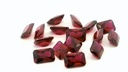 Synthetic Ruby 5x3mm Radiant Cut Dark Red