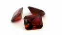 Synthetic Ruby Dark Red 9x7mm Radiant Cut