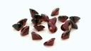 Synthetic Ruby 5.00mm Heart Shape Dark Red