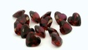Synthetic Ruby Dark Red 7.00mm Heart Shape