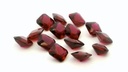 Synthetic Ruby 5.00mm Square Radiant Cut Dark Red