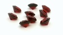 Synthetic Ruby 6.50mm Round Dark Red