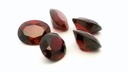 Synthetic Ruby 9x7mm Oval Dark Red
