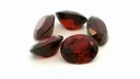 Synthetic Ruby 10x8mm Oval Dark Red