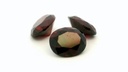 Synthetic Ruby 11x9mm Oval Dark Red