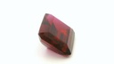 Synthetic Ruby 14x10mm Emerald Cut Bright Red
