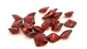 Synthetic Ruby 5.00mm Square Emerald Radiant Cut Bright Red