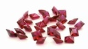 Synthetic Ruby 2.00mm Princess Cut Bright Red