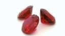 Synthetic Ruby 12mm Round Bright Red