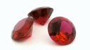 Synthetic Ruby 13mm Round Bright Red