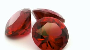 Synthetic Ruby 14mm Round Bright Red