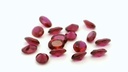 Synthetic Ruby 4x3mm Oval Bright Red
